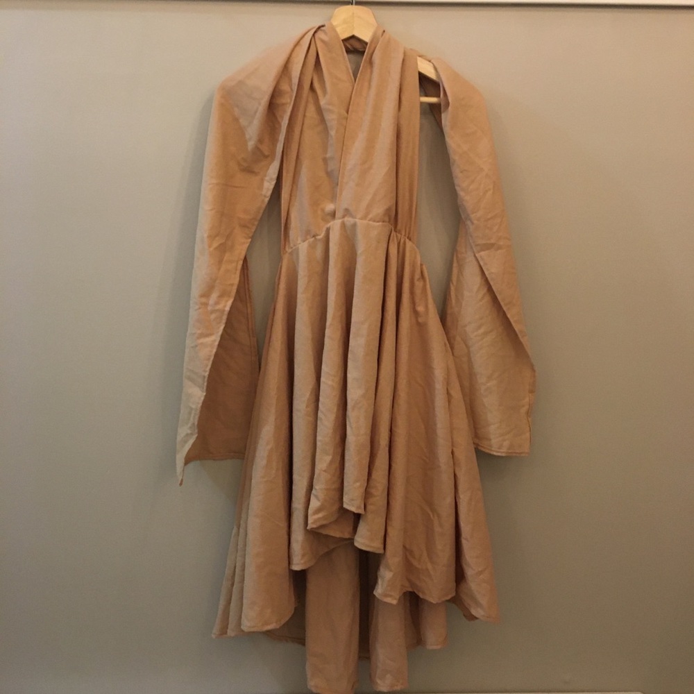 High-low infinity dress